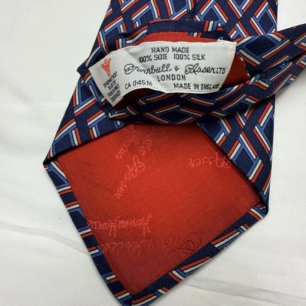 Lot of 6 Men’s Ties | 5–Turnbull Asser (England) | 1–Brioni (Italy) 100% Silk